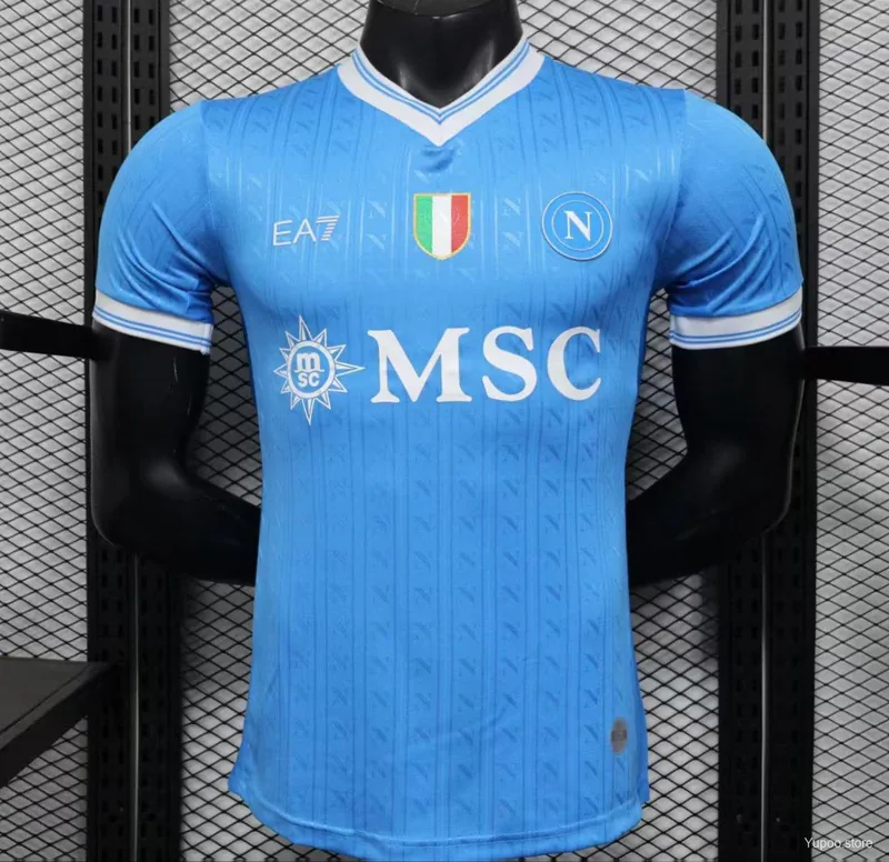 Napoli 2025/26 LOCAL MANGA CORTA VERSION JUGADOR